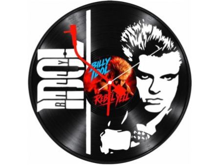 Billy Idol Zegar Ścienny Z Płyty Winylowej Prezent Upominek Personalizacja EVEVO Z0240