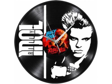 Billy Idol Zegar Ścienny Z Płyty Winylowej Prezent Upominek Personalizacja EVEVO Z0240