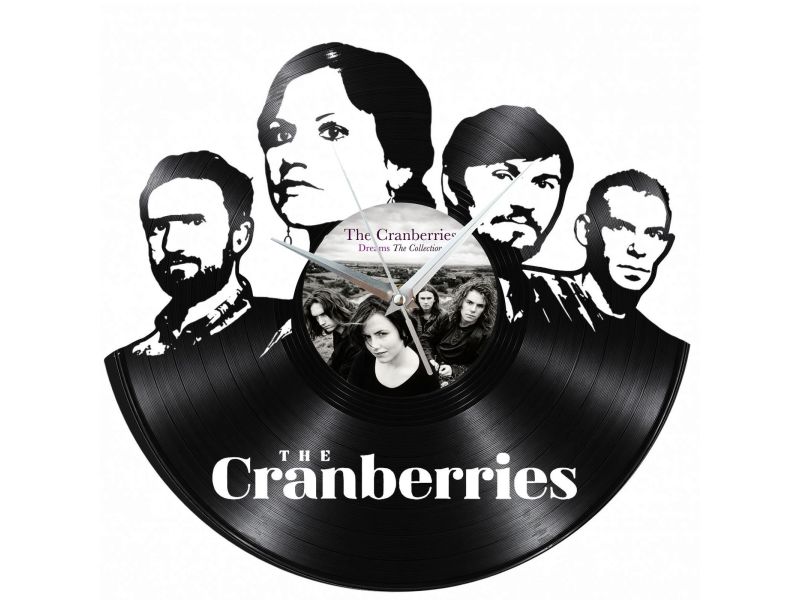 The Cranberries Zegar Ścienny Z Płyty Winylowej Prezent Upominek Personalizacja EVEVO Z0248