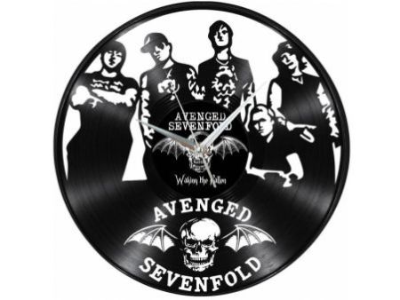 Avenged Sevenfold Zegar Ścienny Z Płyty Winylowej Prezent Upominek Personalizacja EVEVO Z0257