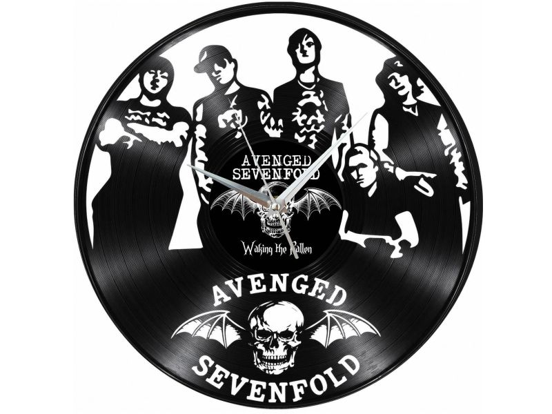 Avenged Sevenfold Zegar Ścienny Z Płyty Winylowej Prezent Upominek Personalizacja EVEVO Z0257