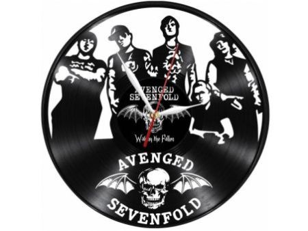 Avenged Sevenfold Zegar Ścienny Z Płyty Winylowej Prezent Upominek Personalizacja EVEVO Z0257