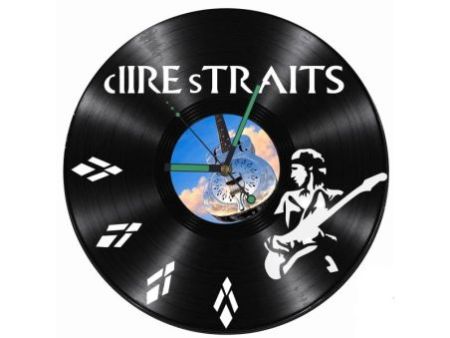 Dire Straits Zegar Ścienny Z Płyty Winylowej Prezent Upominek Personalizacja EVEVO Z0285
