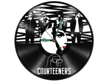 Courteeners Zegar Ścienny Z Płyty Winylowej Prezent Upominek Personalizacja EVEVO Z0290