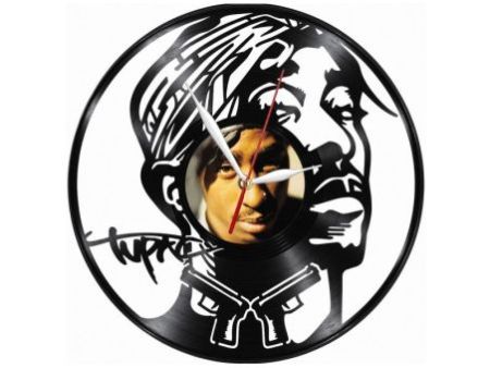2Pac Zegar Ścienny Z Płyty Winylowej Prezent Upominek Personalizacja EVEVO Z0294