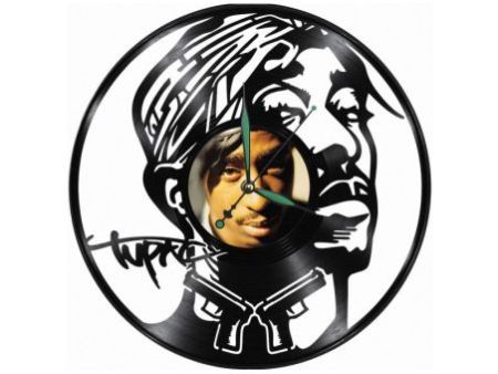 2Pac Zegar Ścienny Z Płyty Winylowej Prezent Upominek Personalizacja EVEVO Z0294
