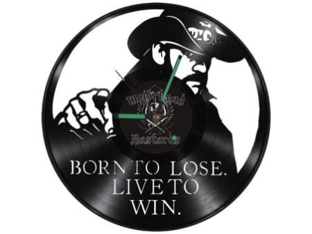 Motorhead Zegar Ścienny Z Płyty Winylowej Prezent Upominek Personalizacja EVEVO Z0298