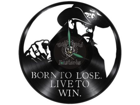Motorhead Zegar Ścienny Z Płyty Winylowej Prezent Upominek Personalizacja EVEVO Z0298