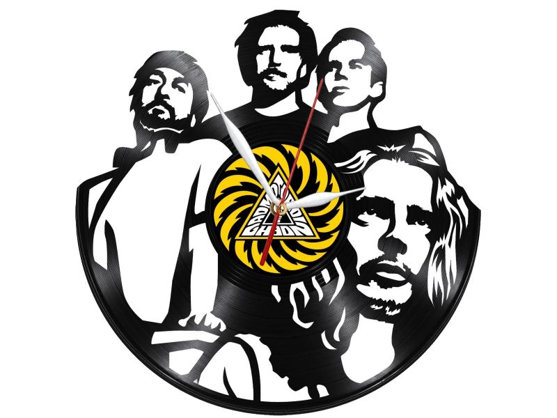 Soundgarden Zegar Ścienny Z Płyty Winylowej Prezent Upominek Personalizacja EVEVO Z0231