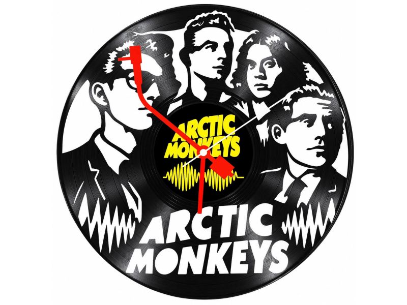 Arctic Monkeys Zegar Ścienny Z Płyty Winylowej Prezent Upominek Personalizacja EVEVO Z0234