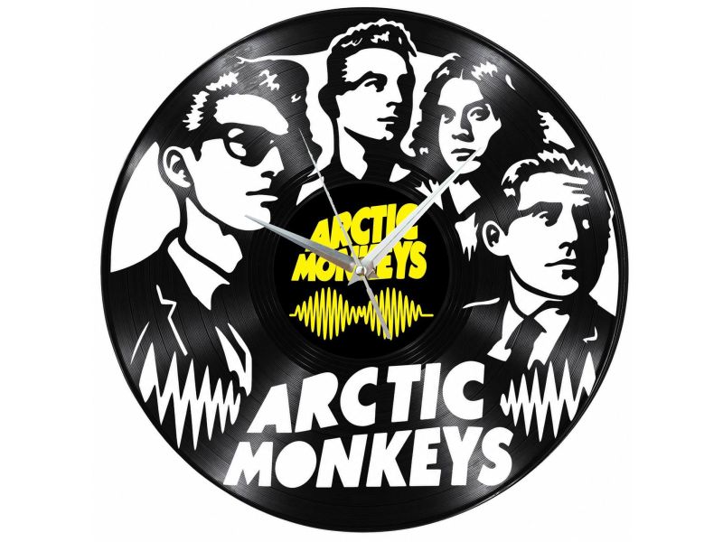 Arctic Monkeys Zegar Ścienny Z Płyty Winylowej Prezent Upominek Personalizacja EVEVO Z0234