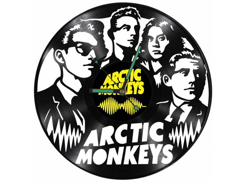 Arctic Monkeys Zegar Ścienny Z Płyty Winylowej Prezent Upominek Personalizacja EVEVO Z0234