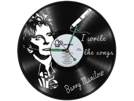 Barry Manilow Zegar Ścienny Z Płyty Winylowej Prezent Upominek Personalizacja EVEVO Z0236
