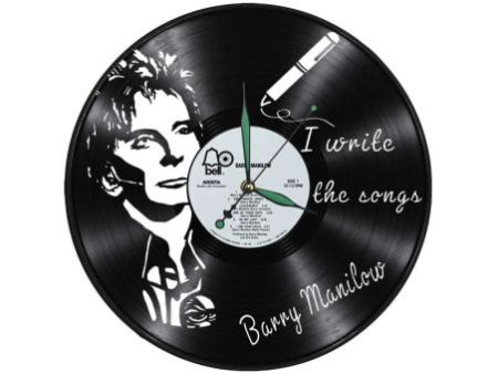 Barry Manilow Zegar Ścienny Z Płyty Winylowej Prezent Upominek Personalizacja EVEVO Z0236