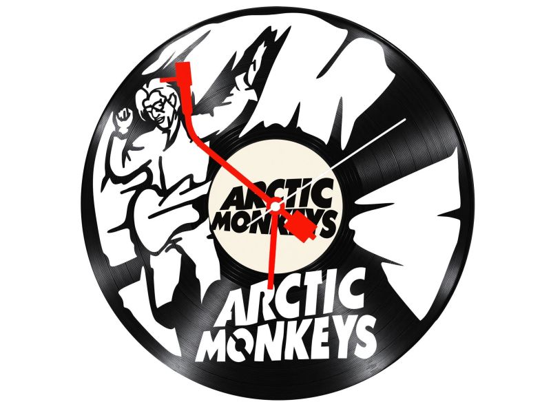 Arctic Monkeys Zegar Ścienny Z Płyty Winylowej Prezent Upominek Personalizacja EVEVO Z0237