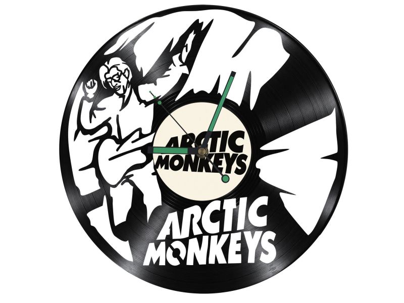 Arctic Monkeys Zegar Ścienny Z Płyty Winylowej Prezent Upominek Personalizacja EVEVO Z0237