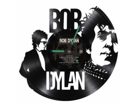 Bob Dylan Zegar Ścienny Z Płyty Winylowej Prezent Upominek Personalizacja EVEVO Z0241