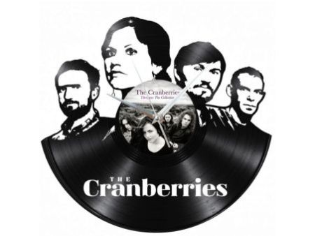 The Cranberries Zegar Ścienny Z Płyty Winylowej Prezent Upominek Personalizacja EVEVO Z0248