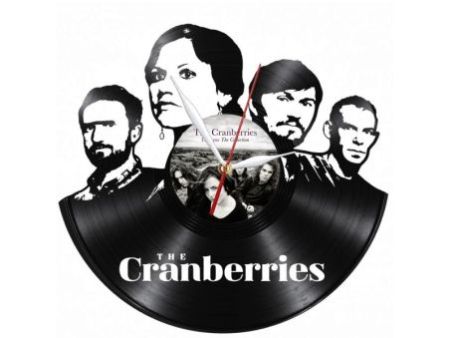 The Cranberries Zegar Ścienny Z Płyty Winylowej Prezent Upominek Personalizacja EVEVO Z0248