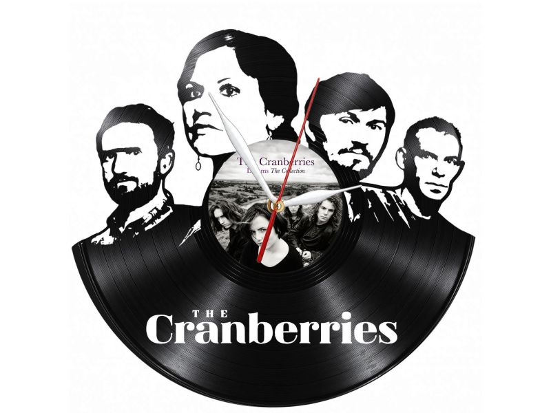 The Cranberries Zegar Ścienny Z Płyty Winylowej Prezent Upominek Personalizacja EVEVO Z0248