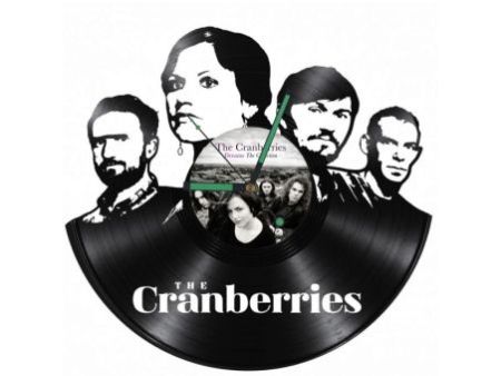 The Cranberries Zegar Ścienny Z Płyty Winylowej Prezent Upominek Personalizacja EVEVO Z0248