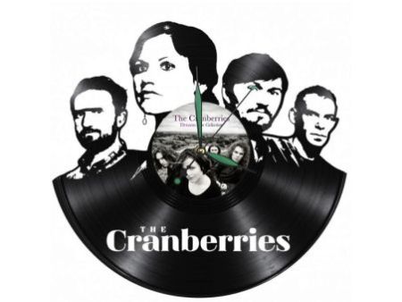 The Cranberries Zegar Ścienny Z Płyty Winylowej Prezent Upominek Personalizacja EVEVO Z0248