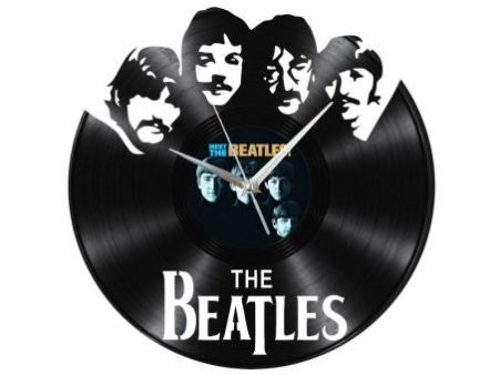 The Beatles Zegar Ścienny Z Płyty Winylowej Prezent Upominek Personalizacja EVEVO Z0249