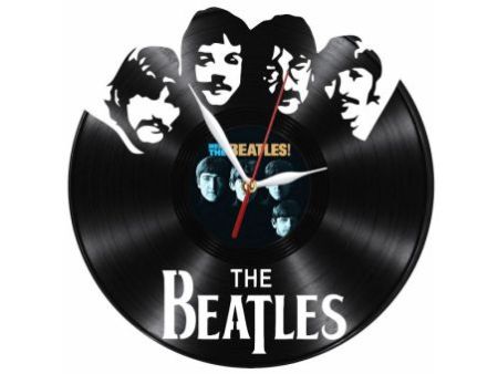 The Beatles Zegar Ścienny Z Płyty Winylowej Prezent Upominek Personalizacja EVEVO Z0249