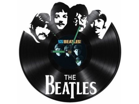 The Beatles Zegar Ścienny Z Płyty Winylowej Prezent Upominek Personalizacja EVEVO Z0249