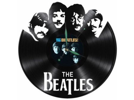 The Beatles Zegar Ścienny Z Płyty Winylowej Prezent Upominek Personalizacja EVEVO Z0249