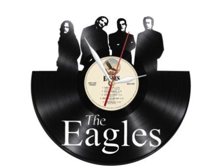 The Eagles Zegar Ścienny Z Płyty Winylowej Prezent Upominek Personalizacja EVEVO Z0250