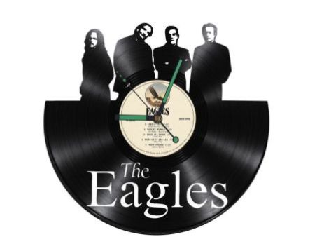 The Eagles Zegar Ścienny Z Płyty Winylowej Prezent Upominek Personalizacja EVEVO Z0250