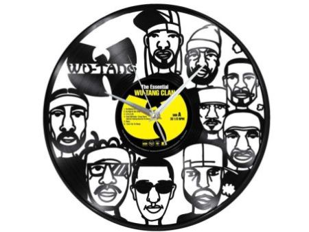 Wu-Tang Zegar Ścienny Z Płyty Winylowej Prezent Upominek Personalizacja EVEVO Z0252