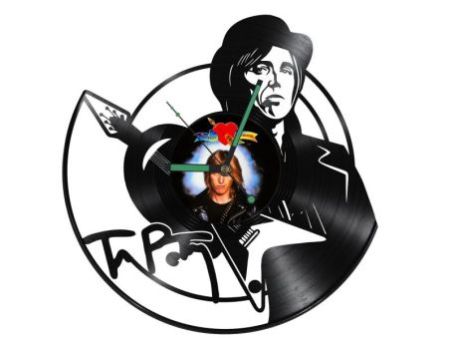 Tom Petty Zegar Ścienny Z Płyty Winylowej Prezent Upominek Personalizacja EVEVO Z0253
