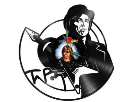 Tom Petty Zegar Ścienny Z Płyty Winylowej Prezent Upominek Personalizacja EVEVO Z0253