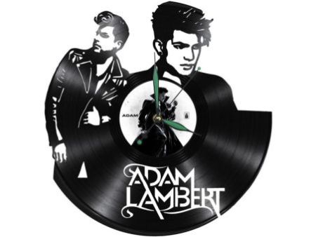 Adam Lampert Zegar Ścienny Z Płyty Winylowej Prezent Upominek Personalizacja EVEVO Z0256