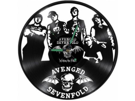 Avenged Sevenfold Zegar Ścienny Z Płyty Winylowej Prezent Upominek Personalizacja EVEVO Z0257