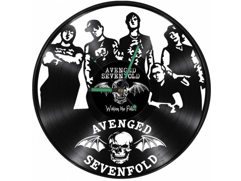 Avenged Sevenfold Zegar Ścienny Z Płyty Winylowej Prezent Upominek Personalizacja EVEVO Z0257