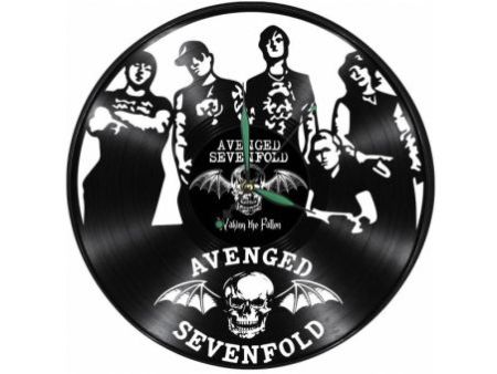 Avenged Sevenfold Zegar Ścienny Z Płyty Winylowej Prezent Upominek Personalizacja EVEVO Z0257