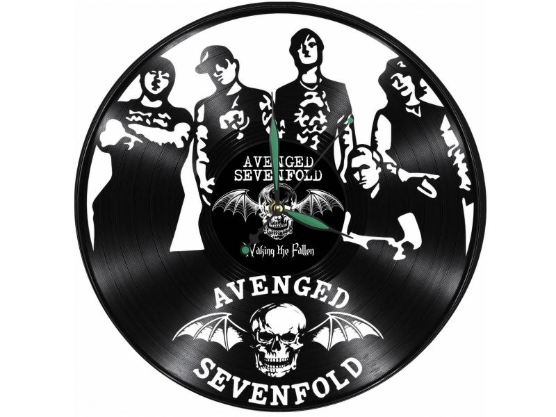 Avenged Sevenfold Zegar Ścienny Z Płyty Winylowej Prezent Upominek Personalizacja EVEVO Z0257