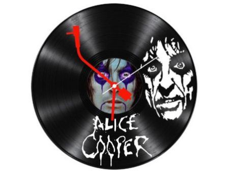 Alice Cooper Zegar Ścienny Z Płyty Winylowej Prezent Upominek Personalizacja EVEVO Z0258