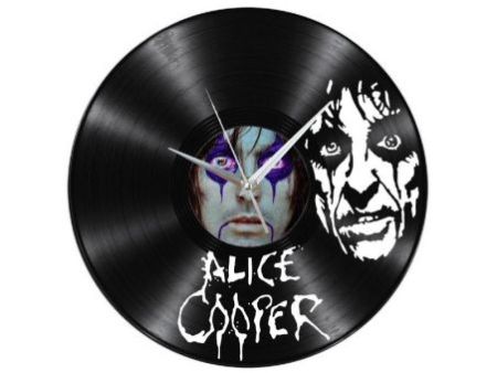 Alice Cooper Zegar Ścienny Z Płyty Winylowej Prezent Upominek Personalizacja EVEVO Z0258