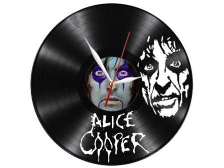 Alice Cooper Zegar Ścienny Z Płyty Winylowej Prezent Upominek Personalizacja EVEVO Z0258