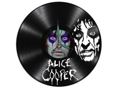 Alice Cooper Zegar Ścienny Z Płyty Winylowej Prezent Upominek Personalizacja EVEVO Z0258