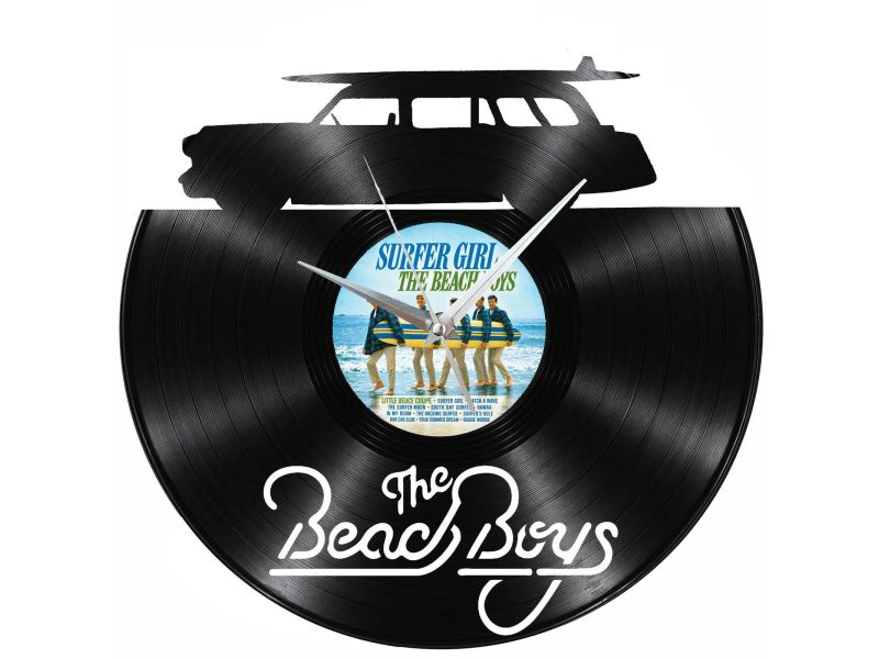 Beach Boys Zegar Ścienny Z Płyty Winylowej Prezent Upominek Personalizacja EVEVO Z0260