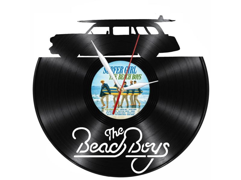 Beach Boys Zegar Ścienny Z Płyty Winylowej Prezent Upominek Personalizacja EVEVO Z0260