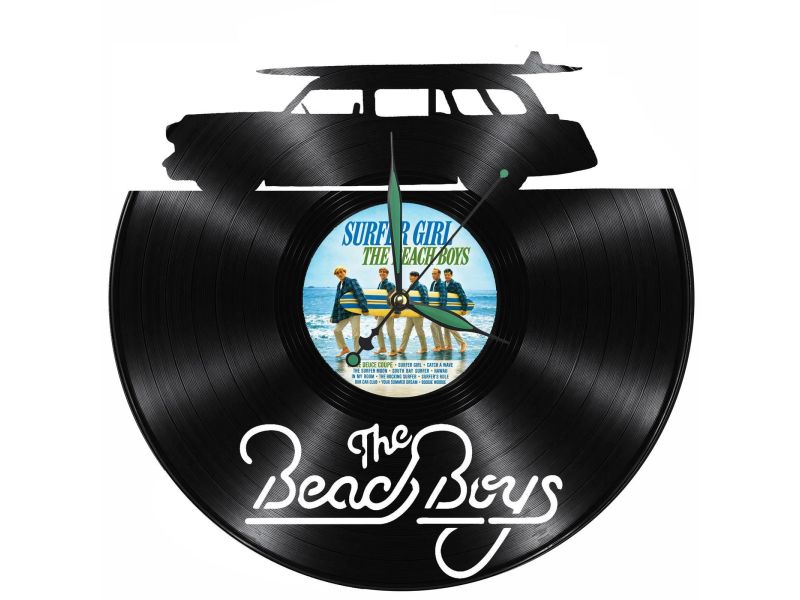 Beach Boys Zegar Ścienny Z Płyty Winylowej Prezent Upominek Personalizacja EVEVO Z0260
