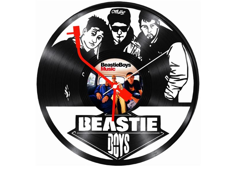 Beastie Boys Zegar Ścienny Z Płyty Winylowej Prezent Upominek Personalizacja EVEVO Z0261