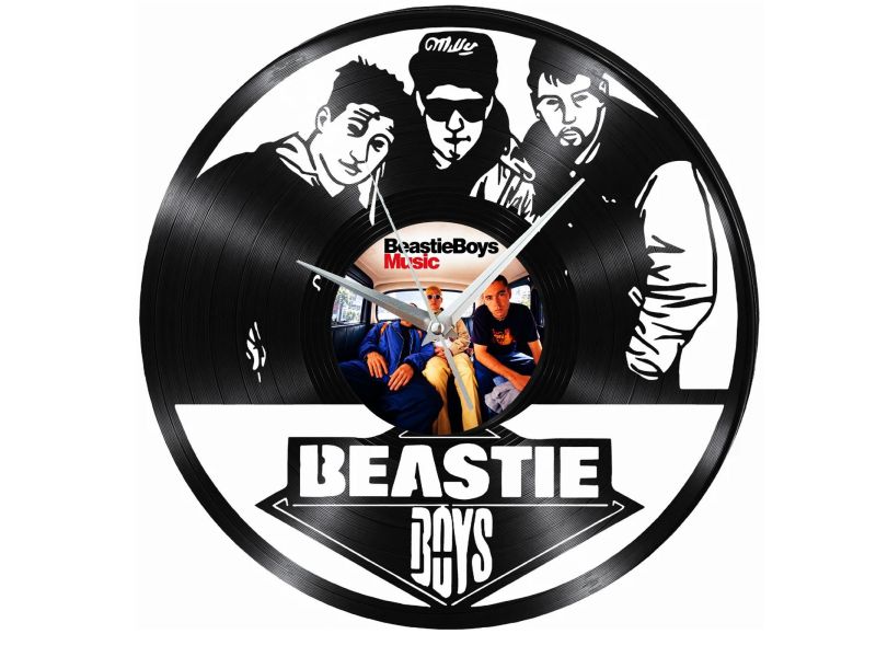 Beastie Boys Zegar Ścienny Z Płyty Winylowej Prezent Upominek Personalizacja EVEVO Z0261