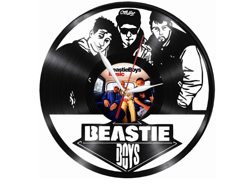 Beastie Boys Zegar Ścienny Z Płyty Winylowej Prezent Upominek Personalizacja EVEVO Z0261
